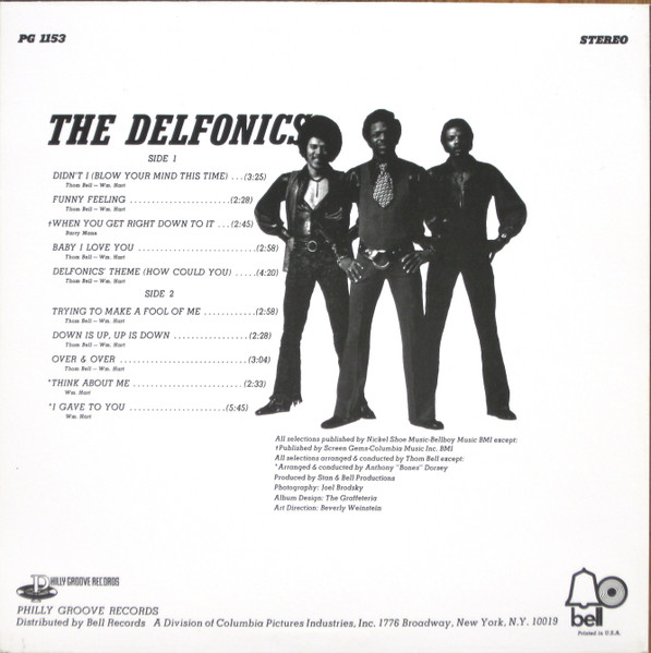 The Delfonics - The Delfonics (LP, Album, RE)
