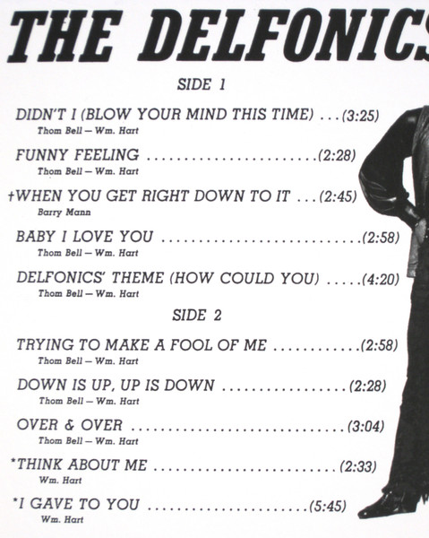 The Delfonics - The Delfonics (LP, Album, RE)