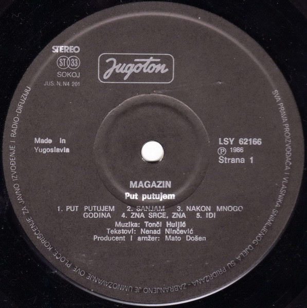 Magazin - Put Putujem (LP, Album)