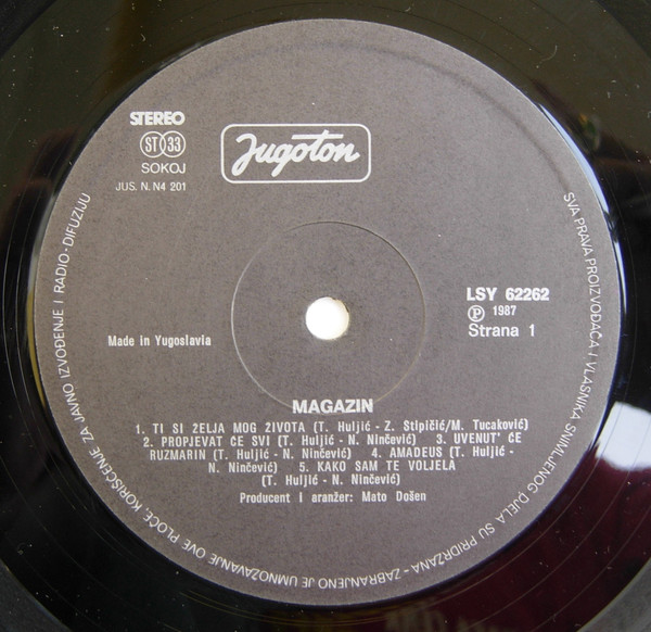 Magazin - Magazin (LP, Album)