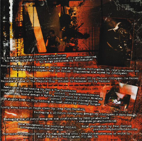 Pitchshifter - PSI (HDCD, Album, Enh)
