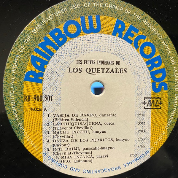Los Quetzales - ¡Vamos! (LP, Album, RE)