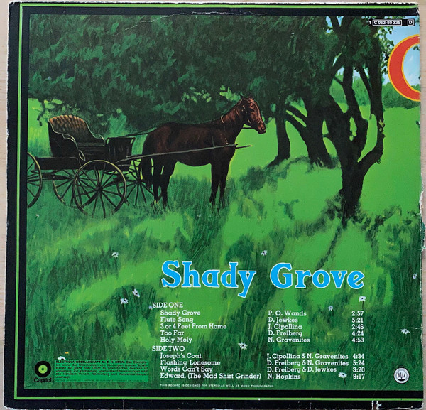 Quicksilver Messenger Service - Shady Grove (LP, Album, RP)