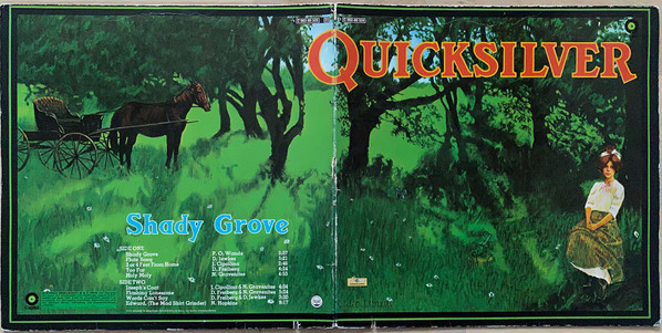 Quicksilver Messenger Service - Shady Grove (LP, Album, RP)