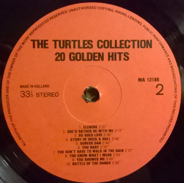 The Turtles - The Turtles Collection - 20 Golden Hits (LP, Comp)