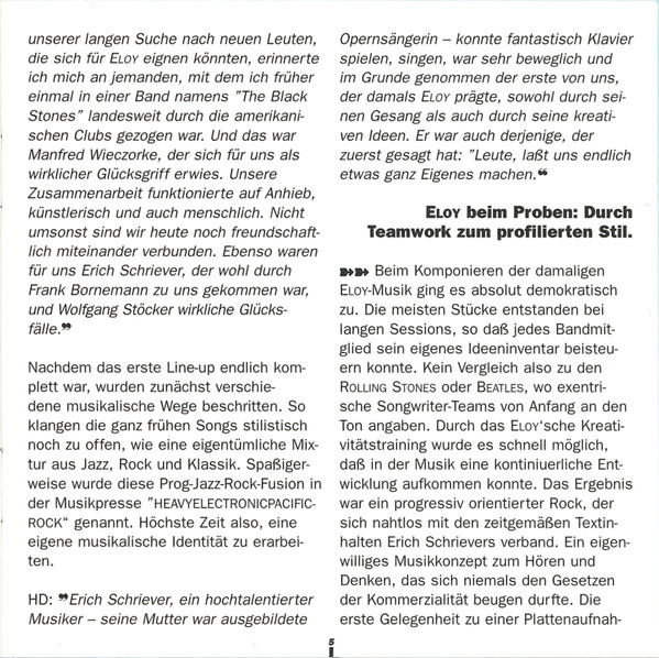 Eloy - Eloy (RE, Dig + CD, Album + CD, Single)