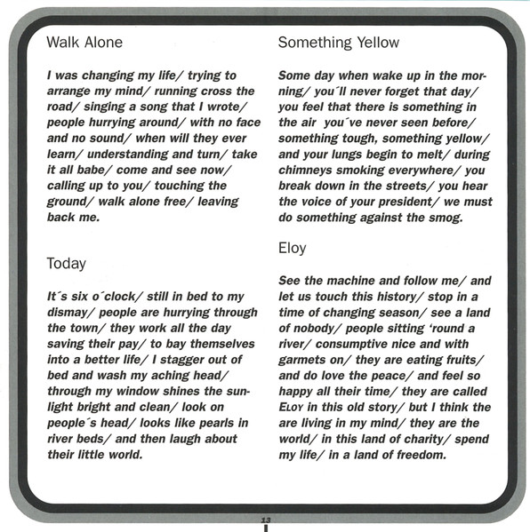 Eloy - Eloy (RE, Dig + CD, Album + CD, Single)