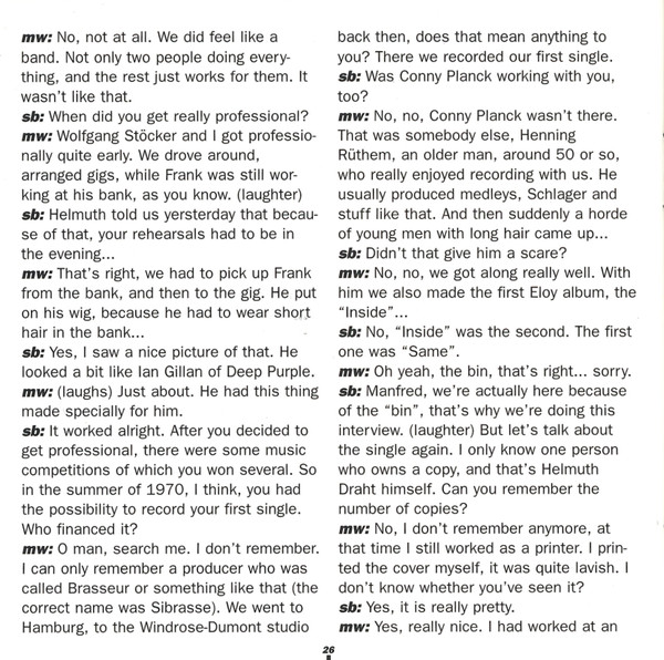 Eloy - Eloy (RE, Dig + CD, Album + CD, Single)