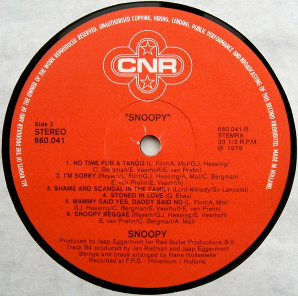 Snoopy (3) - Snoopy (LP, Album)