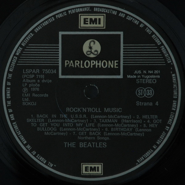 The Beatles - Rock 'N' Roll Music (2xLP, Comp, RE)