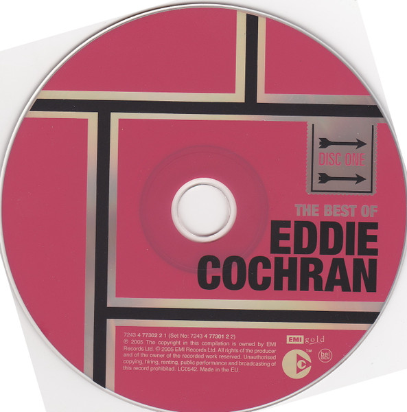 Eddie Cochran - The Best Of Eddie Cochran (2xCD, Comp, Copy Prot., RM)
