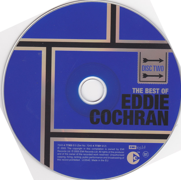 Eddie Cochran - The Best Of Eddie Cochran (2xCD, Comp, Copy Prot., RM)