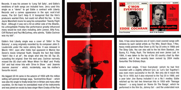 Eddie Cochran - The Best Of Eddie Cochran (2xCD, Comp, Copy Prot., RM)