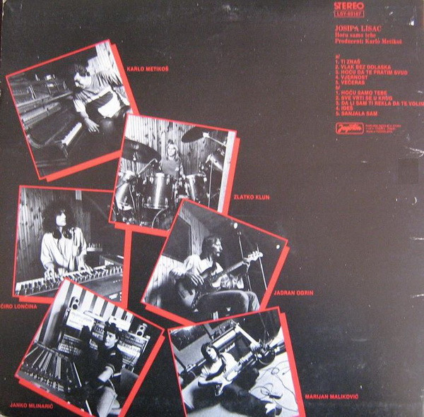 Josipa Lisac - Hoću Samo Tebe (LP, Album)