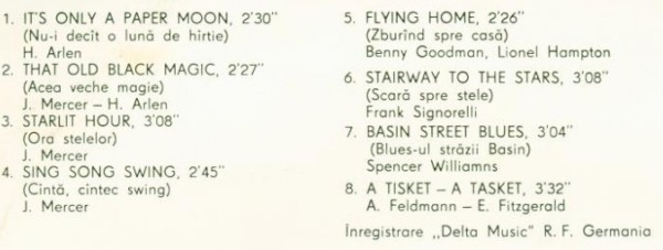 Ella Fitzgerald - Basin Street Blues (LP, Comp)