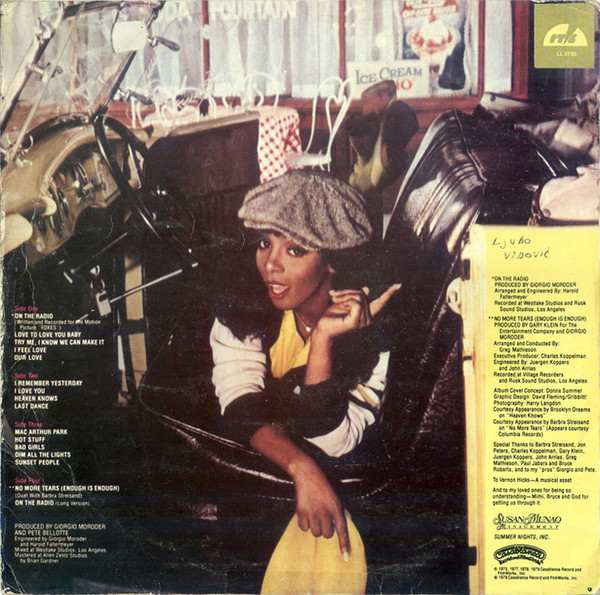 Donna Summer - On The Radio - Greatest Hits - Volumes I & II (2xLP, Comp)