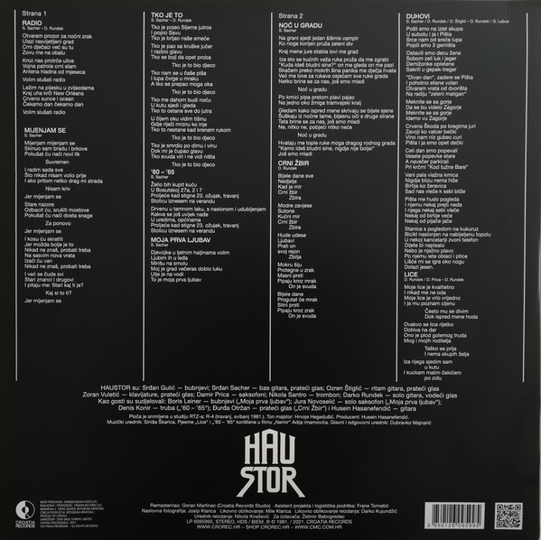 Haustor - Haustor (LP, Album, Dlx, RM, Gat)