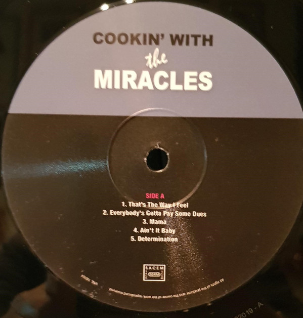 The Miracles - Cookin' With The Miracles (LP, Album, Ltd, 180)