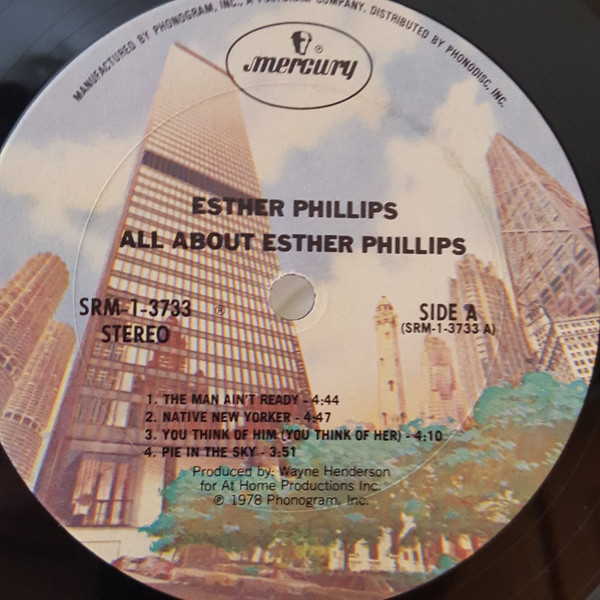 Esther Phillips - All About Esther Phillips (LP, Album)