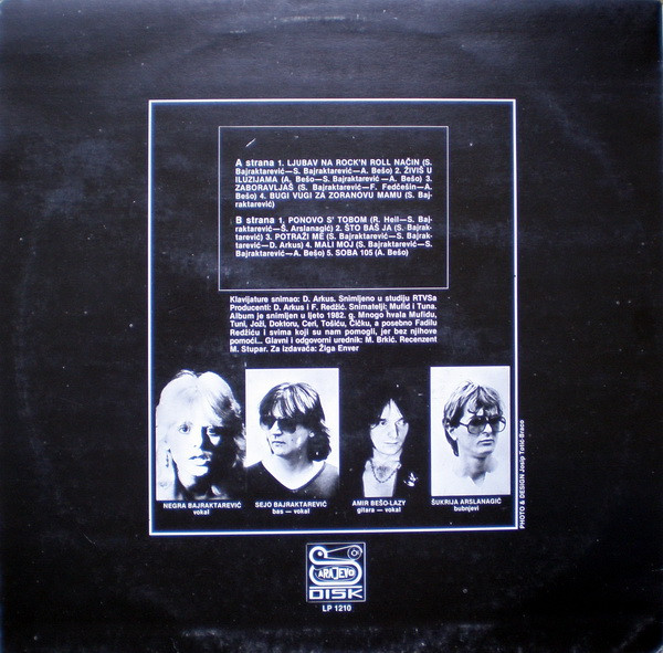Grupa »NEGRA«* - Ljubav Na Rock 'N Roll Način (LP, Album)