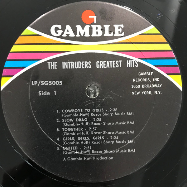 The Intruders - Greatest Hits (LP, Comp)