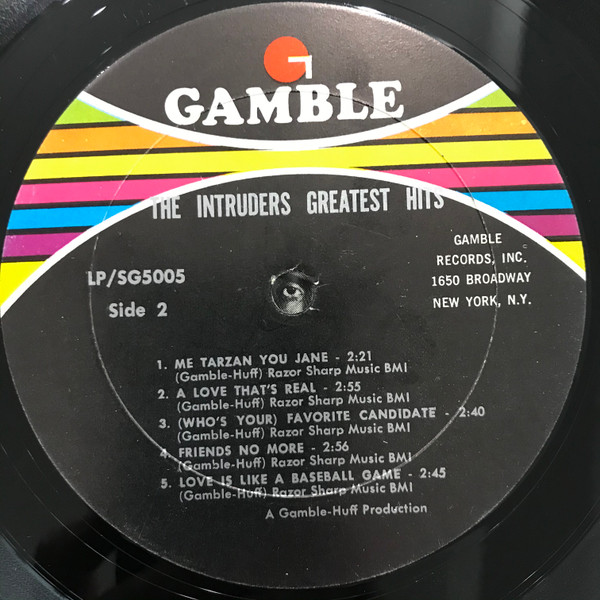 The Intruders - Greatest Hits (LP, Comp)