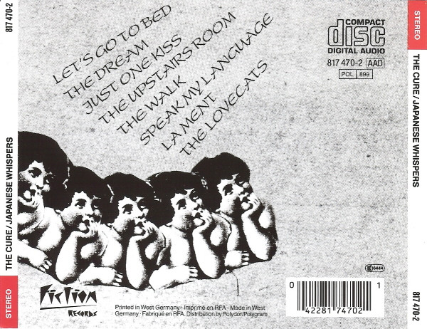 The Cure - Japanese Whispers (CD, Comp, RE)