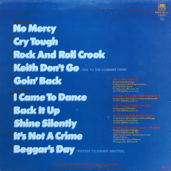 Nils Lofgren - The Best (LP, Comp)