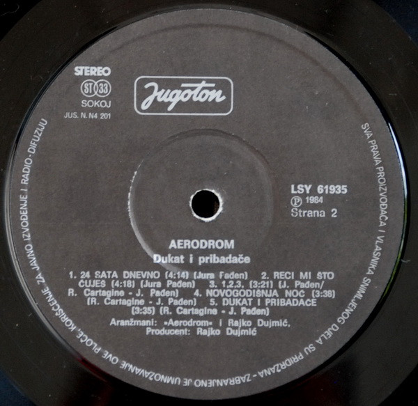 Aerodrom - Dukat I PribadaÄe (LP, Album)