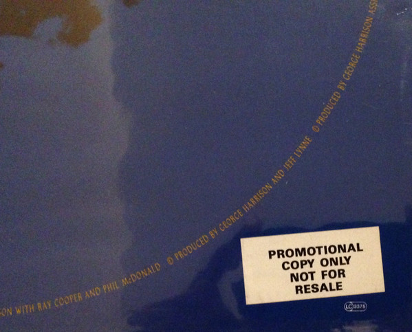 George Harrison - Best Of Dark Horse 1976-1989 (LP, Album, Comp)