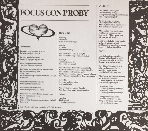 Focus (2) Con Proby* - Focus Con Proby (LP, Album)