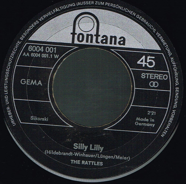 The Rattles - Silly Lilly / Papa-San (7