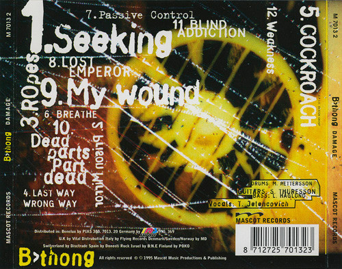 B>thong* - Damage (CD, Album)