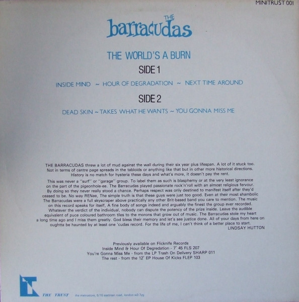 The Barracudas* - The World's A Burn (12