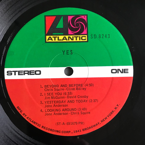 Yes - Yes (LP, Album, RE, Pre)