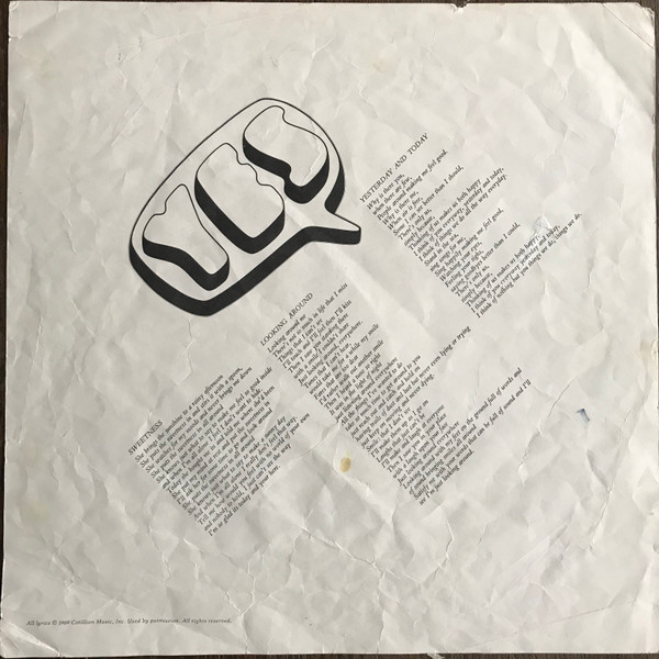 Yes - Yes (LP, Album, RE, Pre)
