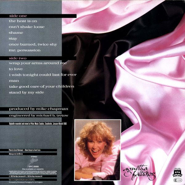 Agnetha Fältskog - Wrap Your Arms Around Me (LP, Album)