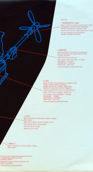 Mike Oldfield - QE2 (LP, Album, RP)
