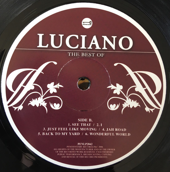 Luciano (2) - The Best Of (LP, Comp)