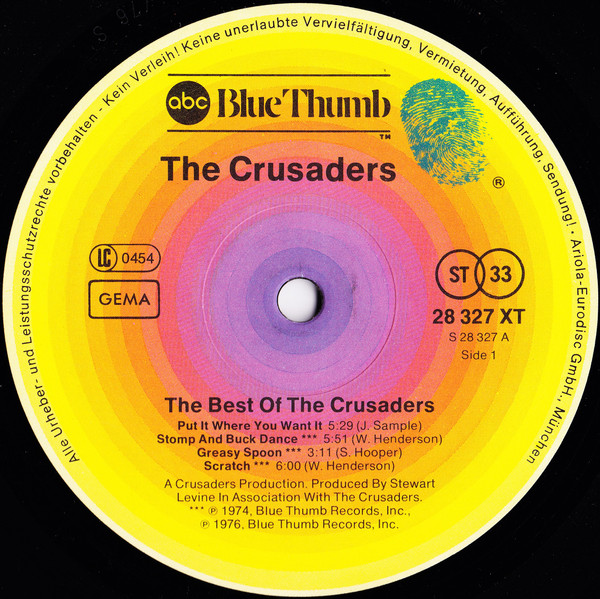 The Crusaders - The Best Of The Crusaders (2xLP, Comp)