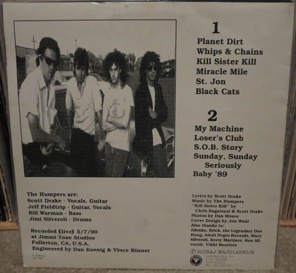 The Humpers - My Machine (LP, Album)