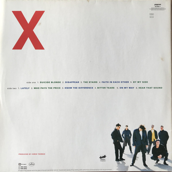 INXS - X (LP, Album)