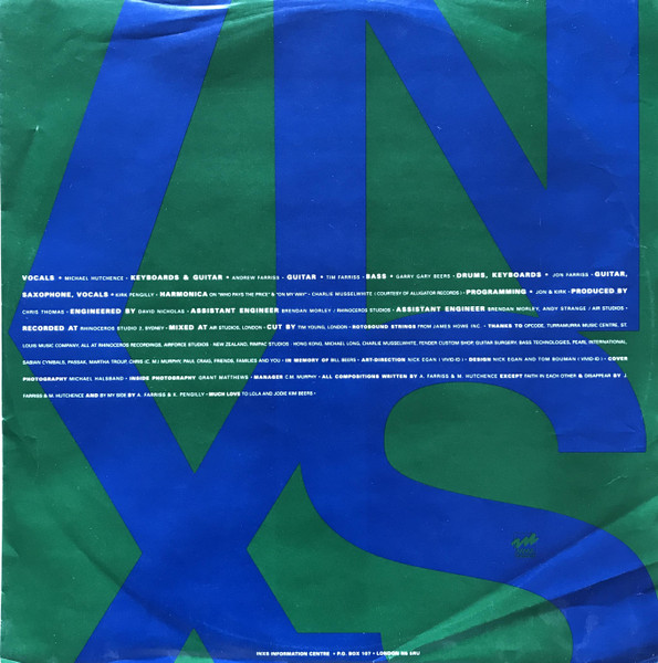 INXS - X (LP, Album)