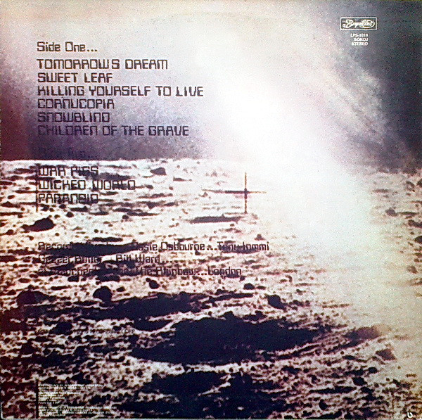 Black Sabbath - Live At Last (LP, Album)