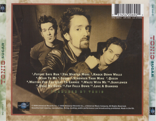 Tonic (2) - Sugar (CD, Album)