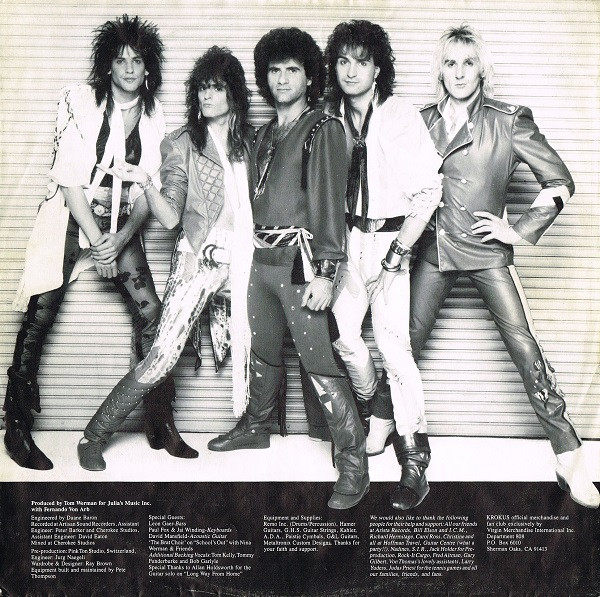 Krokus - Change Of Address (LP, Album)