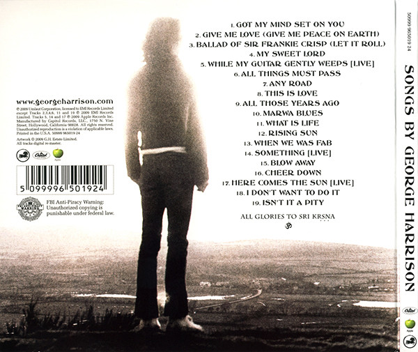 George Harrison - Let It Roll: Songs By George Harrison (CD, Comp, RM, Cin)