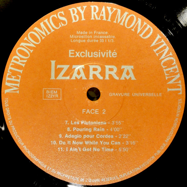 Raymond Vincent - Metronomics (LP)