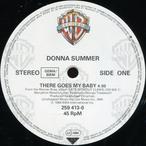 Donna Summer - There Goes My Baby (12