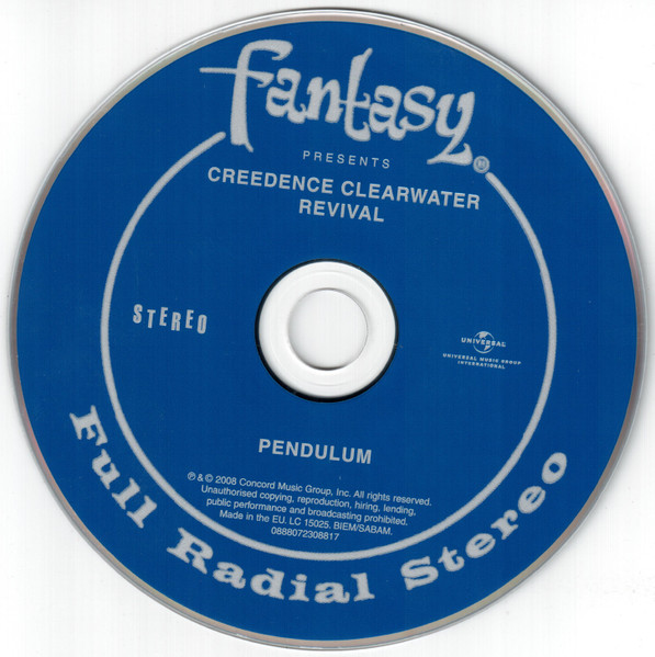 Creedence Clearwater Revival - Pendulum (CD, Album, RE, RM, EDC)